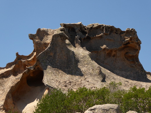 Olbia Sardinien capo d'orso bärenfelsen