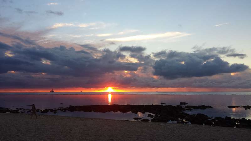 Mauritius Sundowner Le Victoria Beachcomber Hotel Mauritius