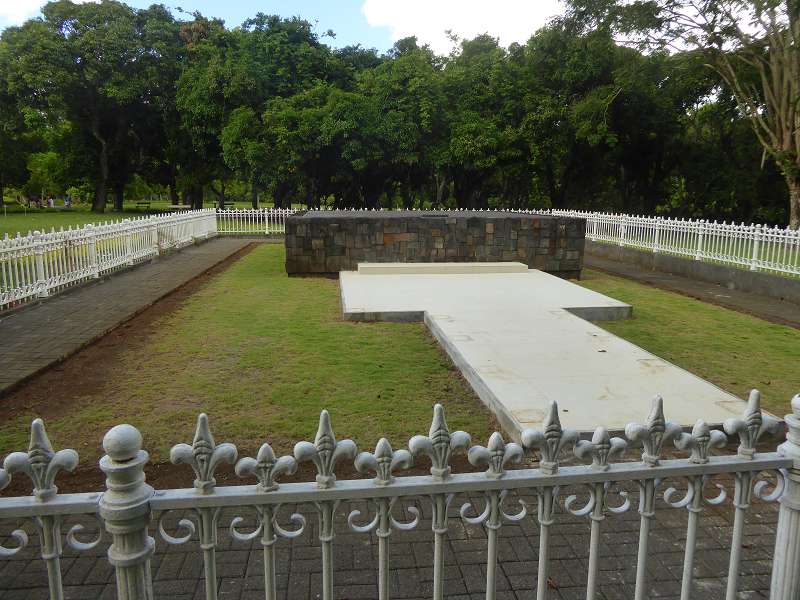 Mauritius Botanischer Garten  Sir Seewoosagur Ramgoolam Botanical Garden Pampelmousse