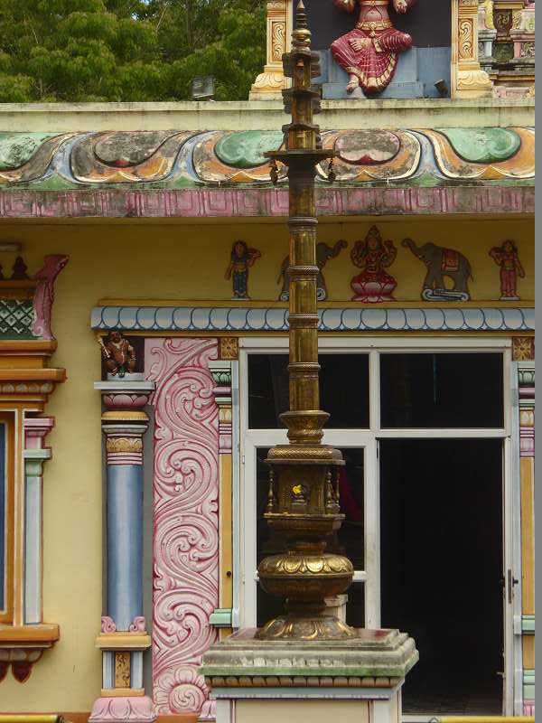 Mauritius Indische Stupas und Tempel Shiwa Tree Maha Shivaratree