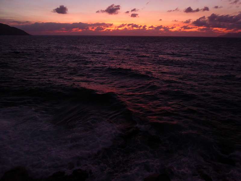 Hilton Northolme Seychelles Felsen Sundowner